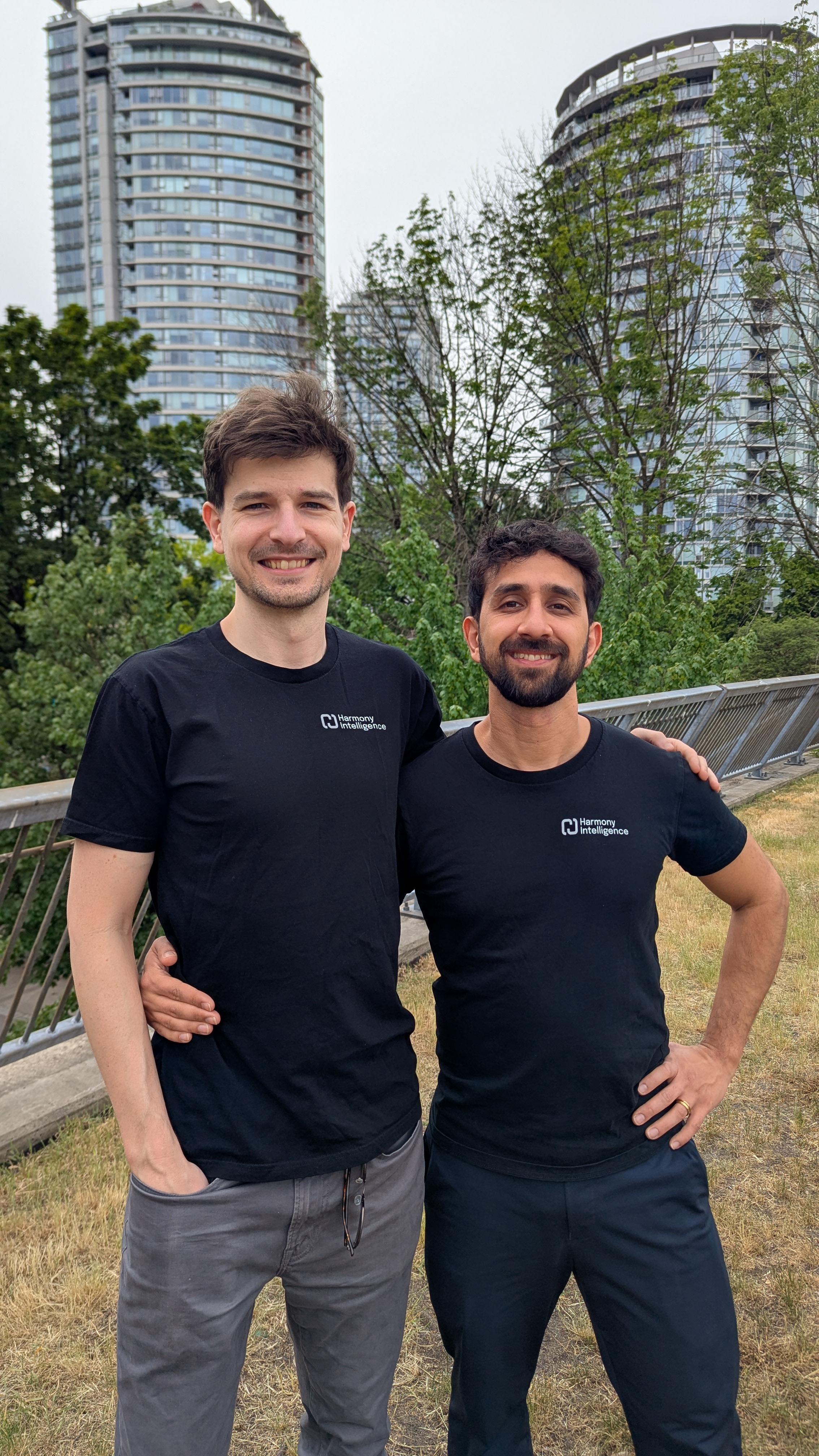 Soroush and Alex, co-founders of Harmony Intelligence